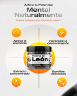 Suplemento Gomas Melena de León Cúrcuma - Enfoque y Bienestar Mental